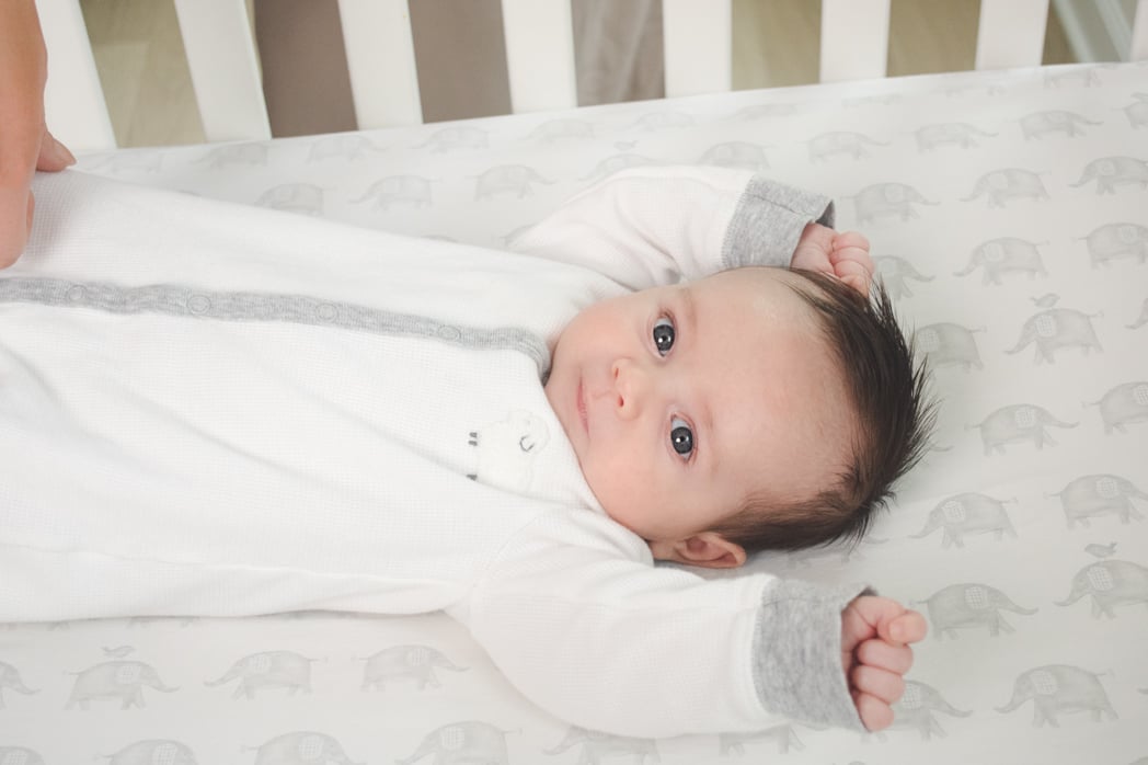 How to help a baby sleep through the night